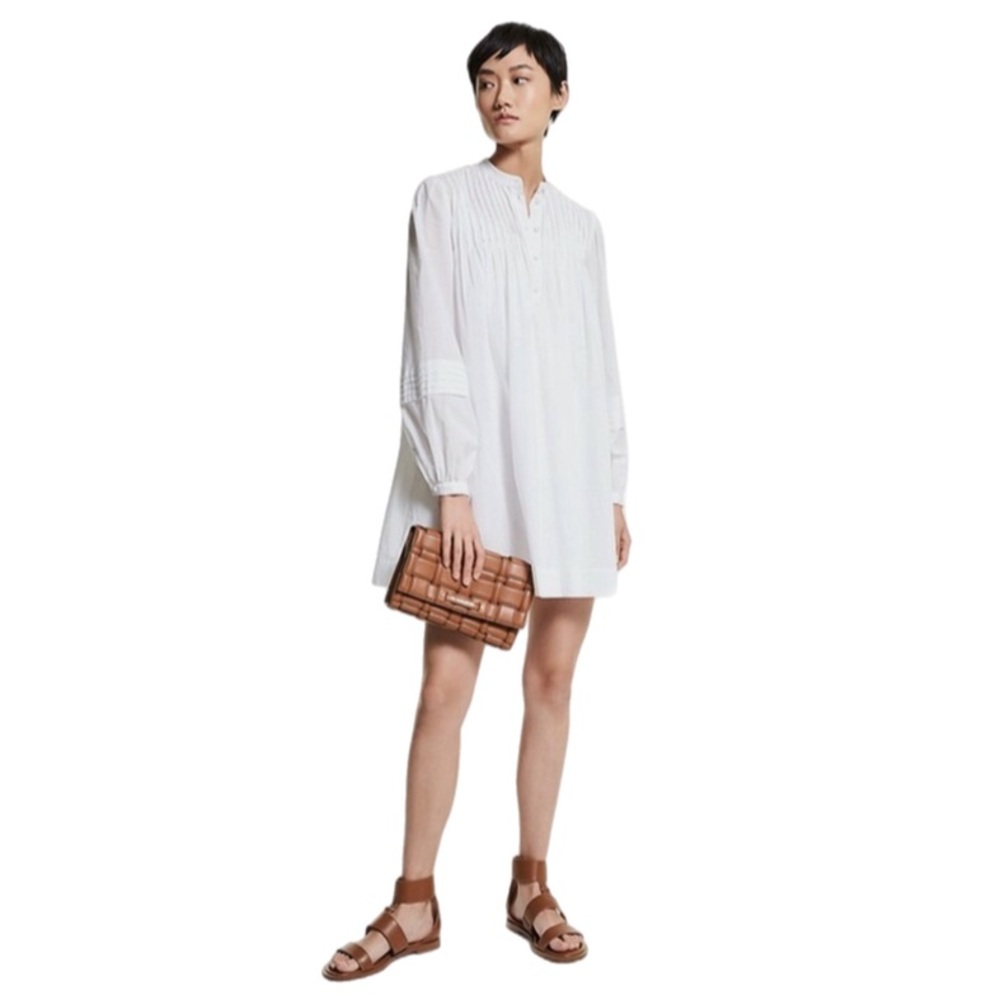 NWT Michael Kors dress long sleeve dress babydoll boho elegant lawn dress - Picture 4 of 5